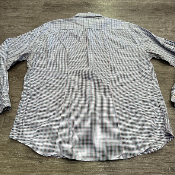 Peter Millar Shirt Mens Extra Large Plaid Casual Golf Adult Preppy‎ Classiccore - Picture 9 of 11